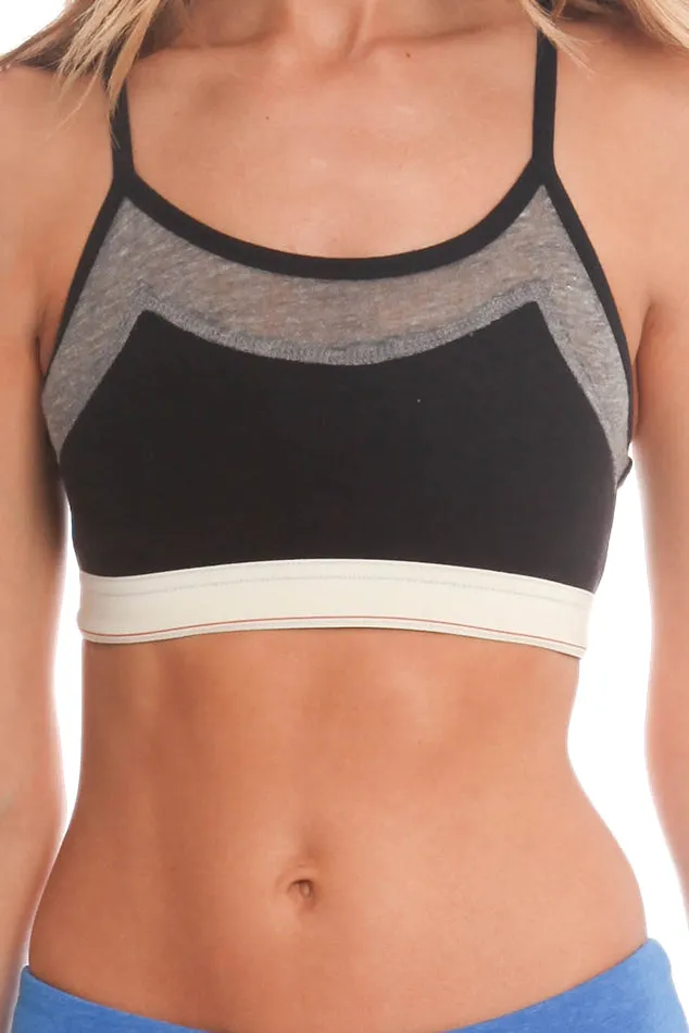 Black Alternative Apparel Stretch it Out Bra