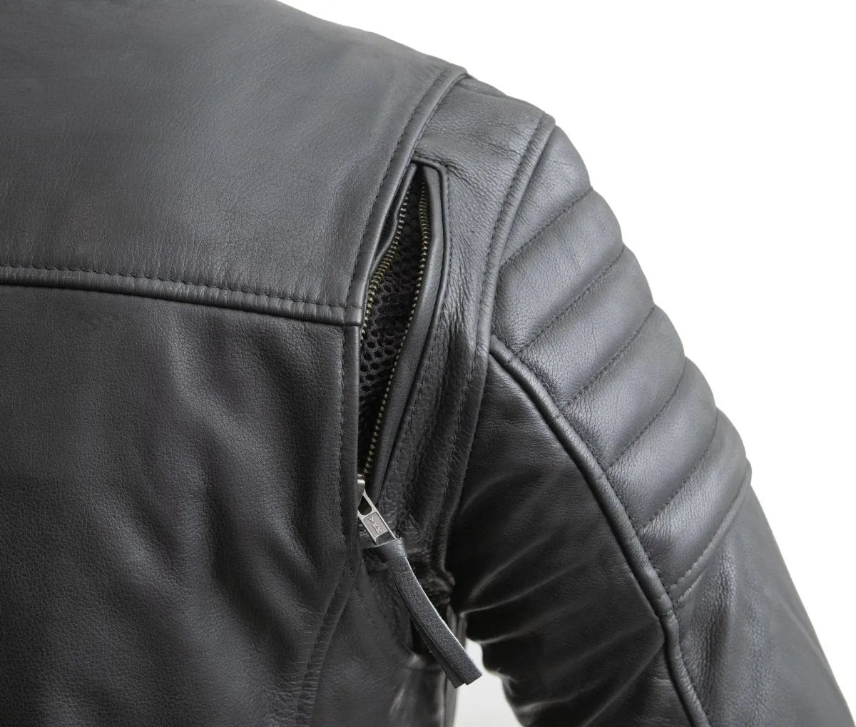 Commuter Men's Motorcycle Leather Jacket