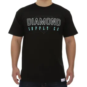 Diamond College Tee - Black