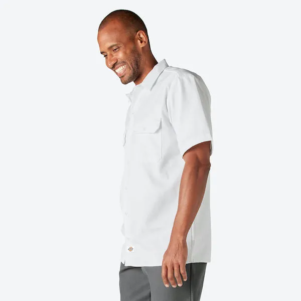 Dickies Short Sleeve Work Shirt - White