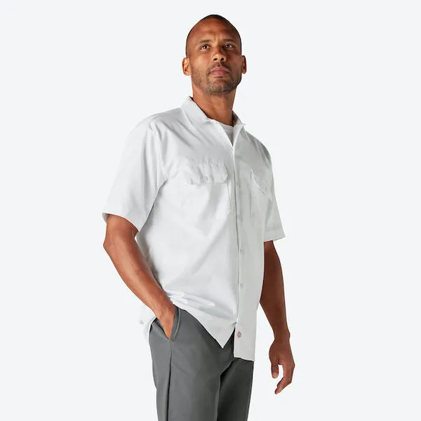 Dickies Short Sleeve Work Shirt - White