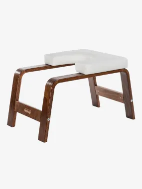 FeetUp Headstand Yoga Stool - Chocolate White