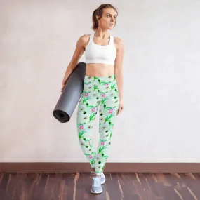 Florida Floral Yoga Leggings