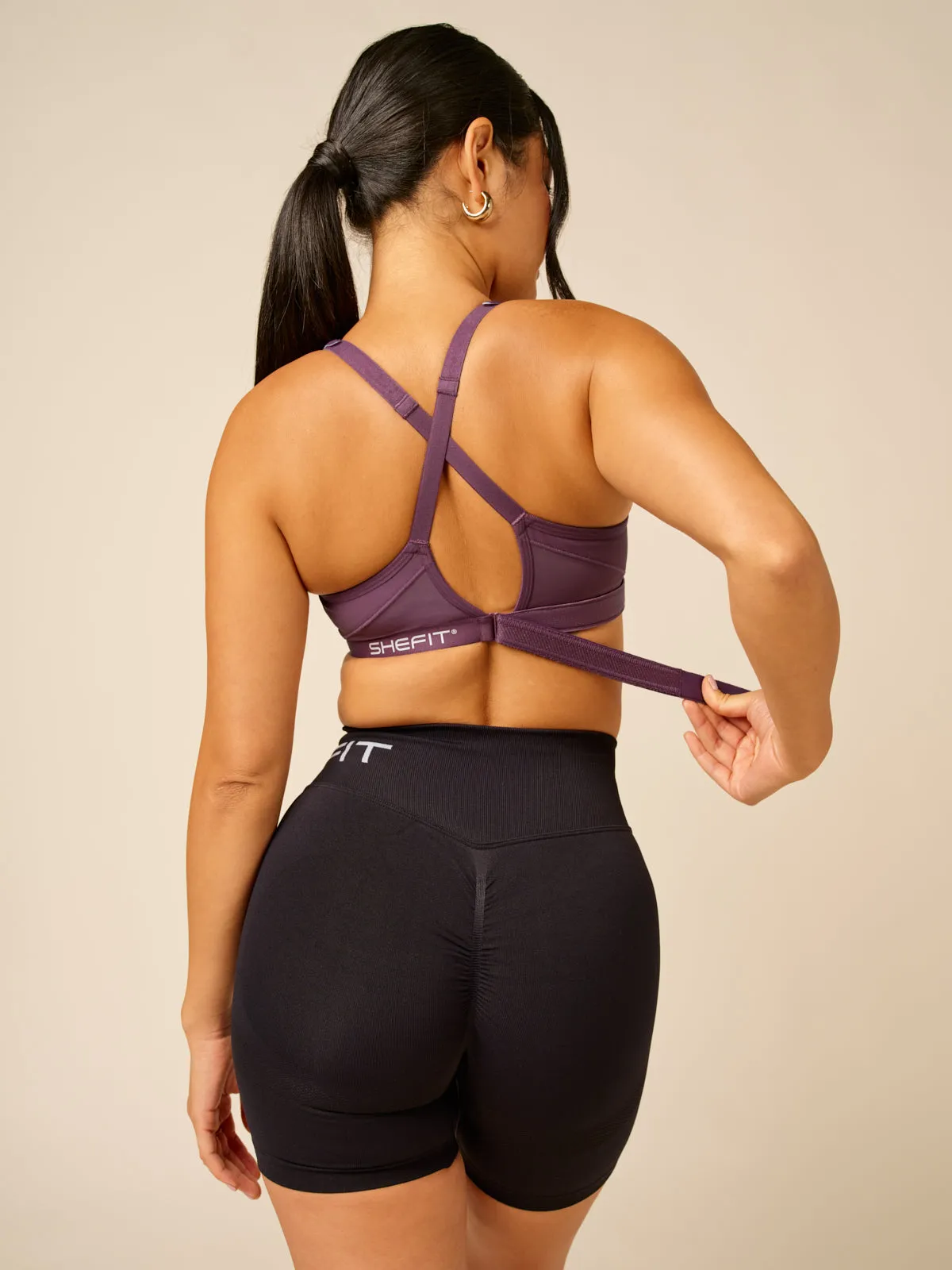 Full Coverage Bra - Dark Raisin