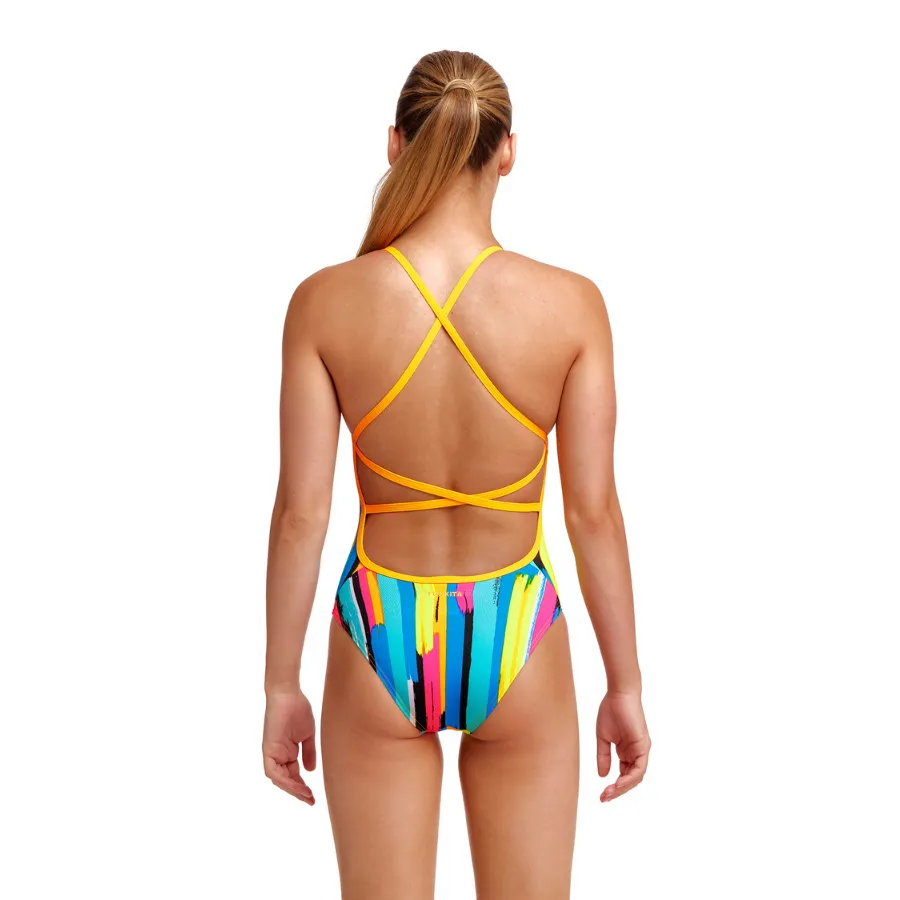 Funkita Girls Strapped In One Piece FS38G - Winning Streak