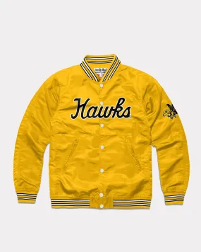 Iowa Hawks Yellow Varsity Jacket