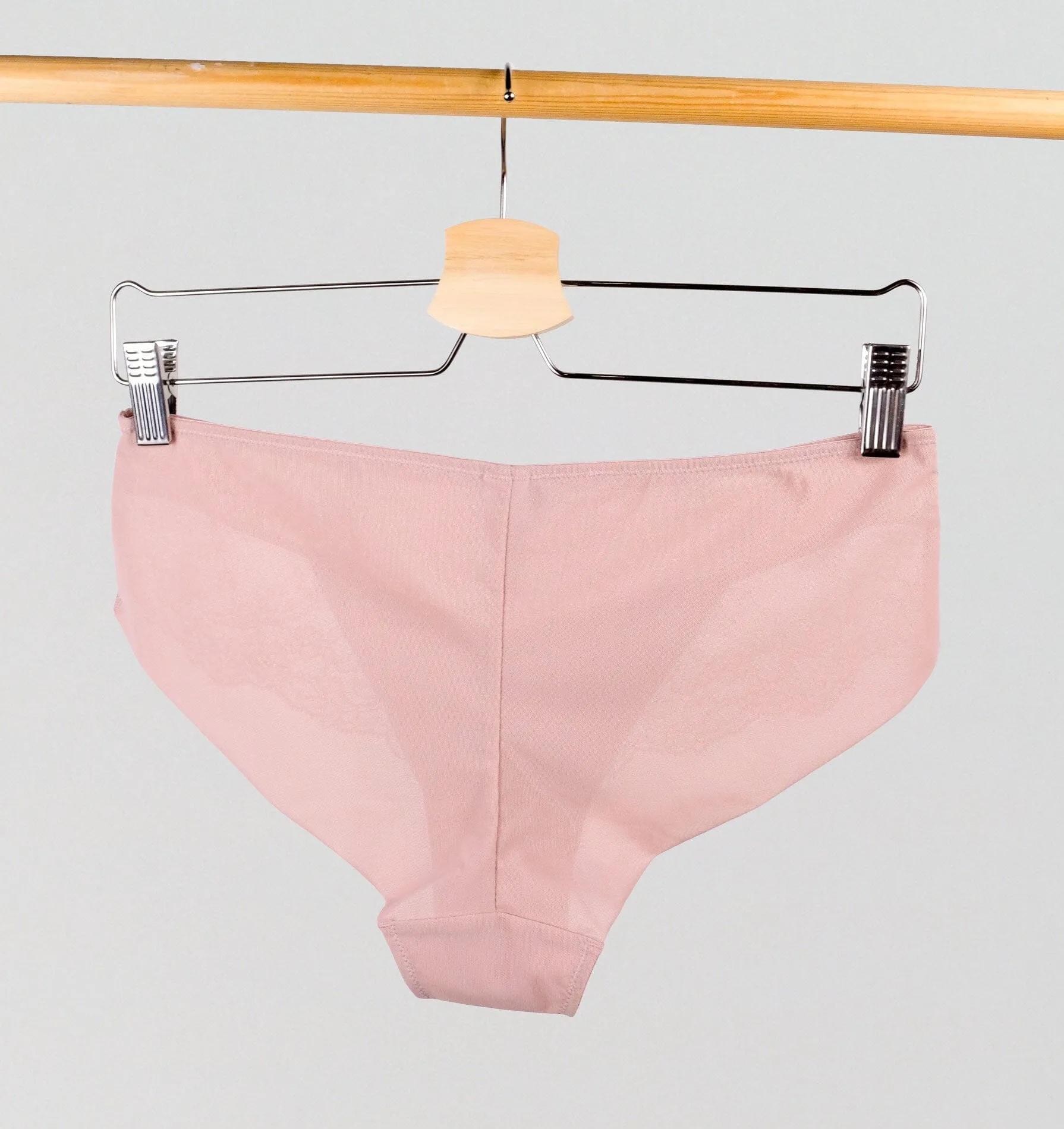 Lace seam-free brief [Vintage Rose]