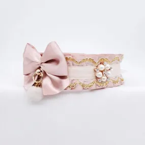 Luxe Rose Gold and Pearl Collar