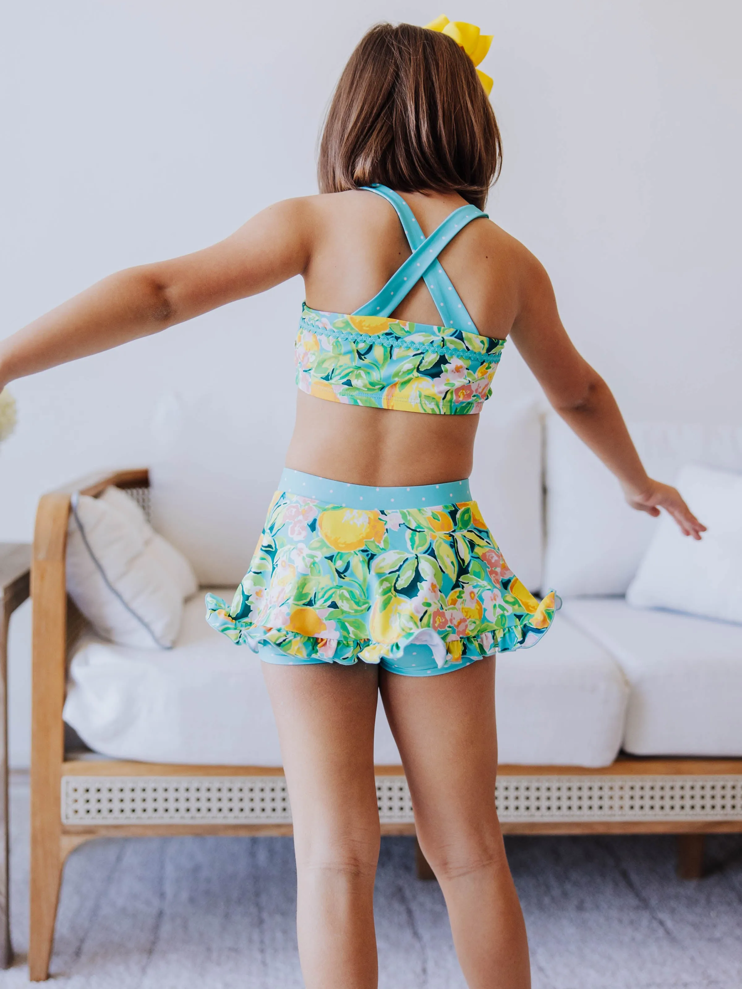 Marlow Tankini - Bright Lemon Floral