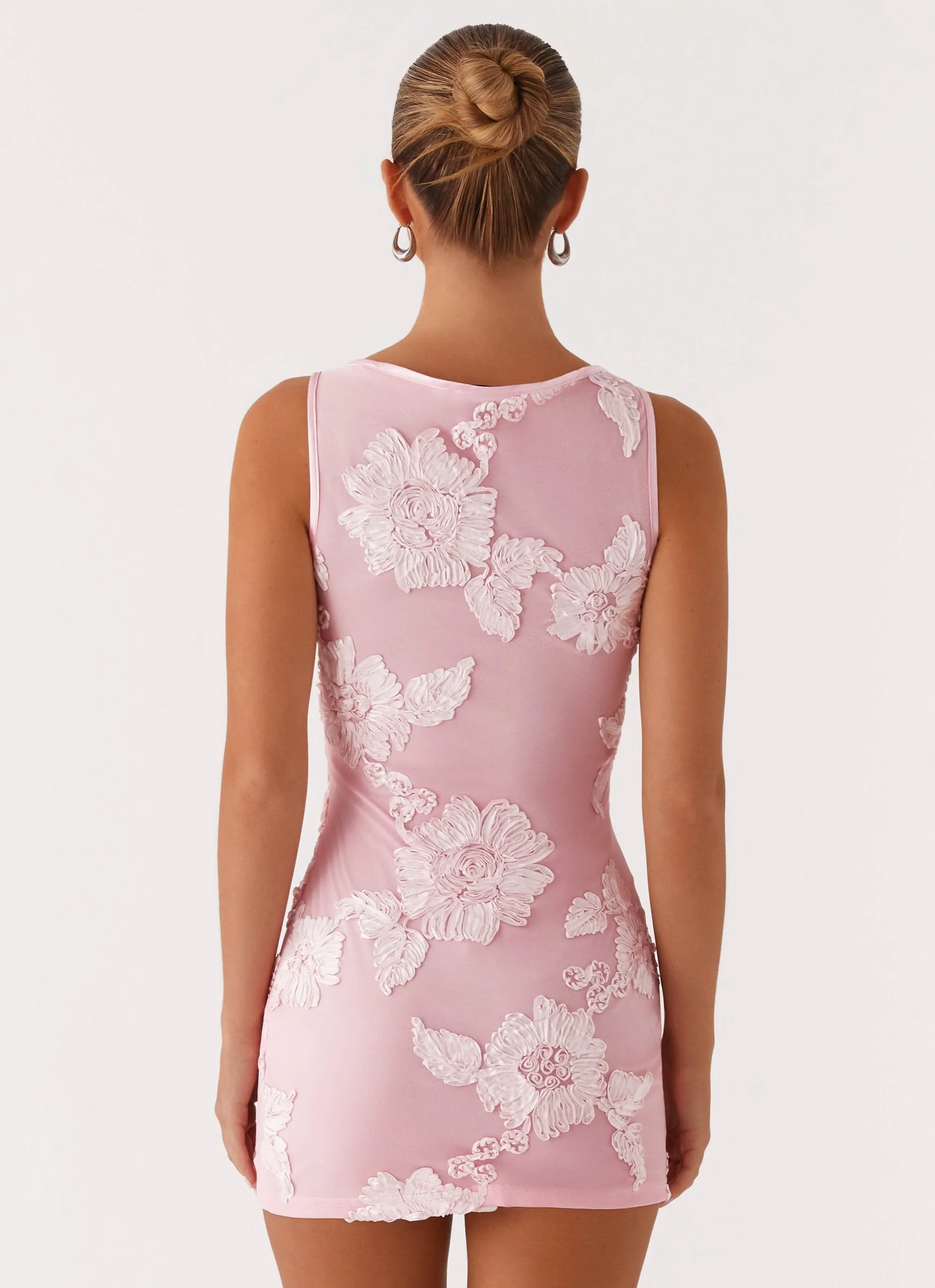 Portia Mini Dress - Pink