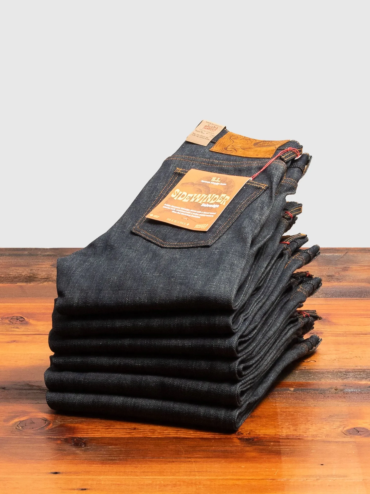 "Sidewinder" 15.5oz Slub Selvedge Denim - Super Guy Fit