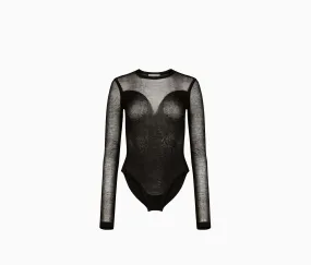 Sheer Knit Bodysuit