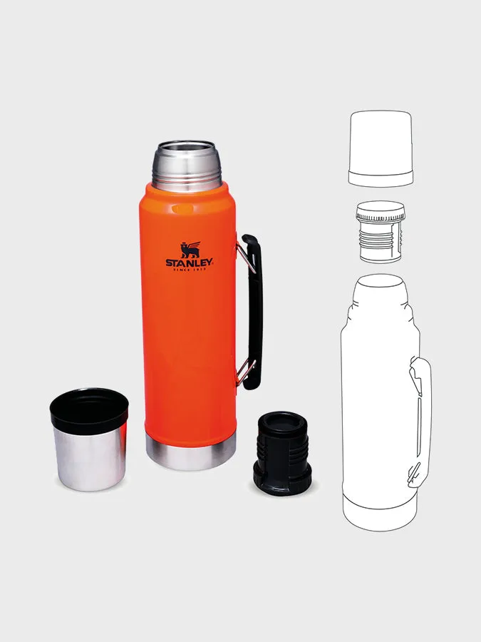 Stanley Legendary Classic Vacuum Insulated Flask Bottle 1.0L