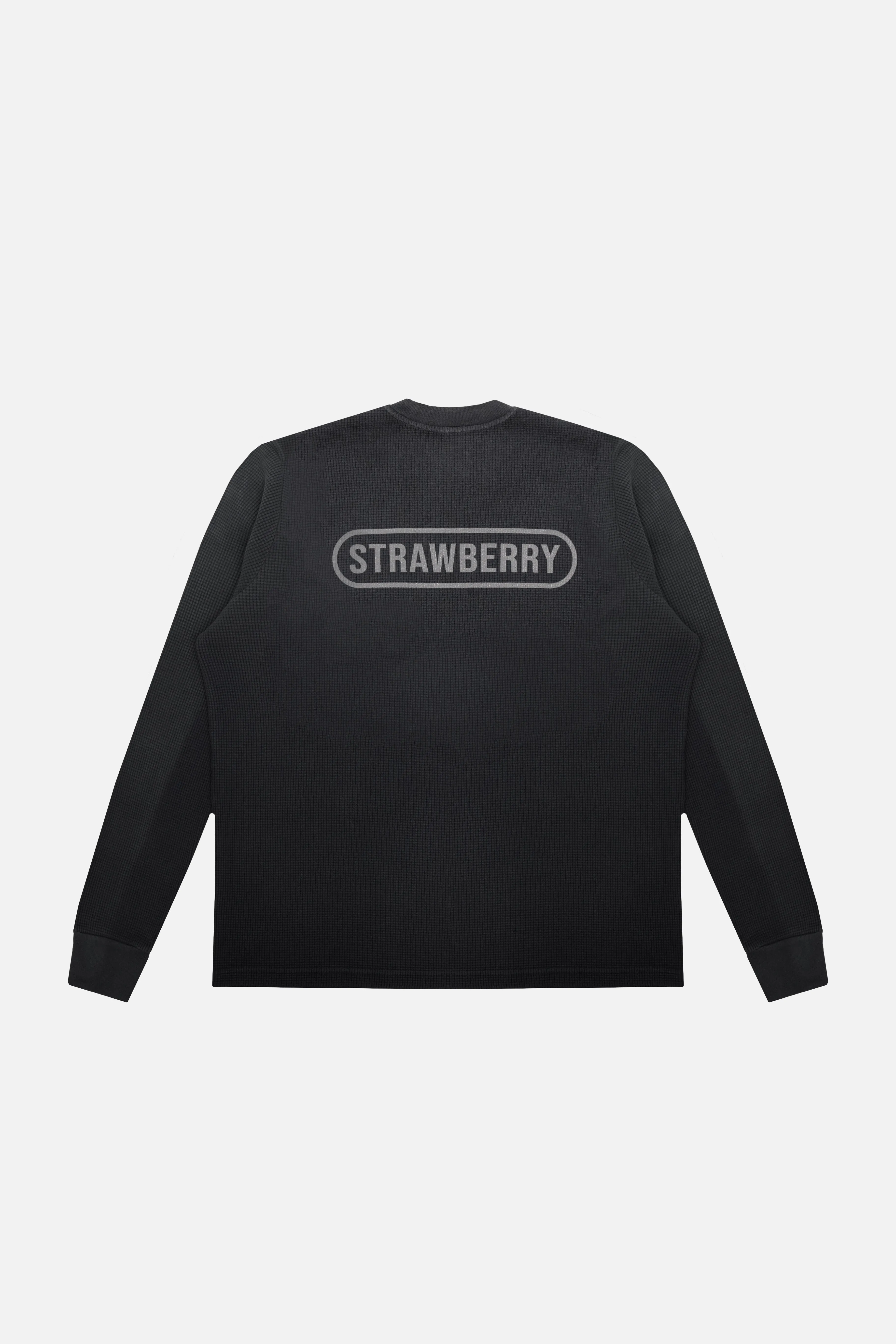 Vintage Thermal Long Sleeve - Black